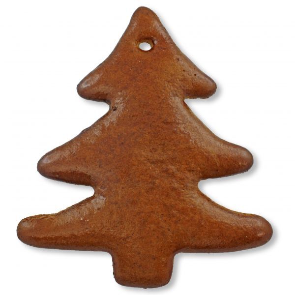 Lebkuchen Weihnachtsbaum Rohling - ohne Alles - 12cm - spitz