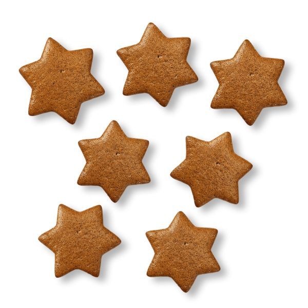 Lebkuchen Stern Rohling zum Verzieren - ohne Alles, 10cm