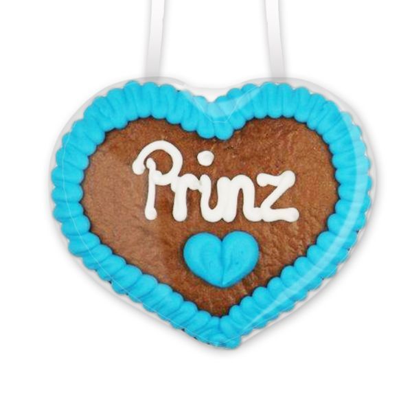 Lebkuchenherz 8cm - Prinz