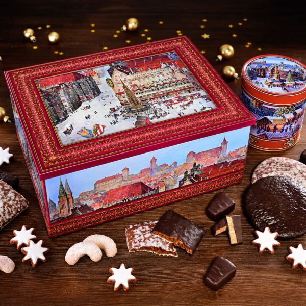 Nürnberg Truhe gefüllt mit Lebkuchen