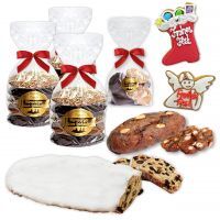 Vorschau: Lebkuchen Truhe - Weihnachtsträume - gefüllt - ca. 2,8 kg