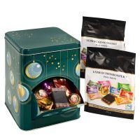 Vorschau: Winterzauber Keksdose mit Lebkuchen Konfekt