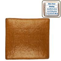 Vorschau: Lebkuchen Rechteck Rohling - ohne Alles - ca. 37 x 38cm