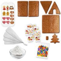 Vorschau: Hexenhaus Bausatz Komplett-Set – Größe L – ca. 17x18x18cm