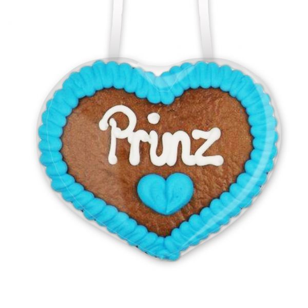 Lebkuchenherz 8cm - Prinz