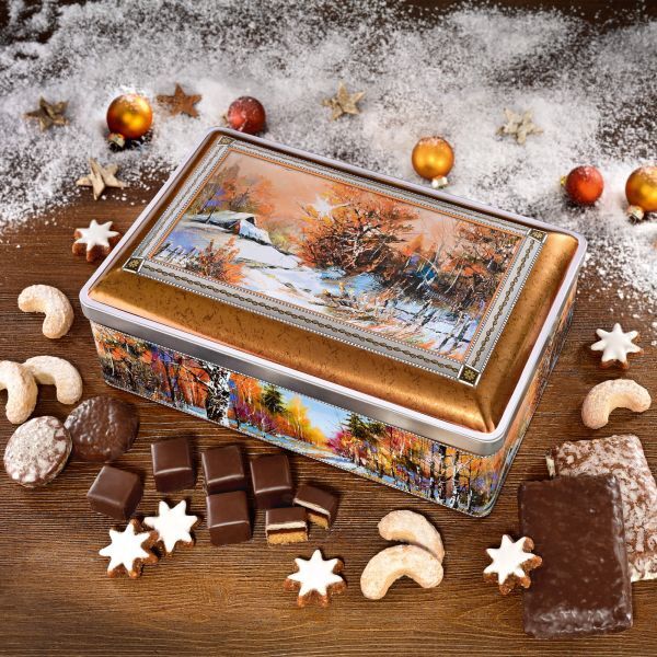 Winterzeit Geschenktruhe