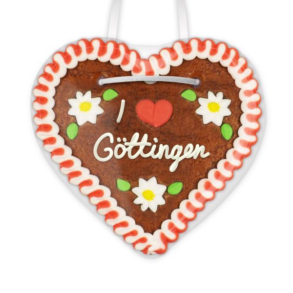 Lebkuchenherz, 12cm - I love Göttingen