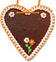 Vorschau: Lebkuchenherz Selber Beschriften Set - Design F3