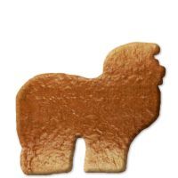 Vorschau: Lebkuchen Löwe Rohling ohne Alles - 12cm