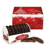 Vorschau: Oblaten Lebkuchen mit Faltschachtel - Weihnachtsbaum - 200g - versch. Sorten