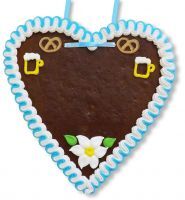 Vorschau: Lebkuchenherz Selber Beschriften Set - Design F6