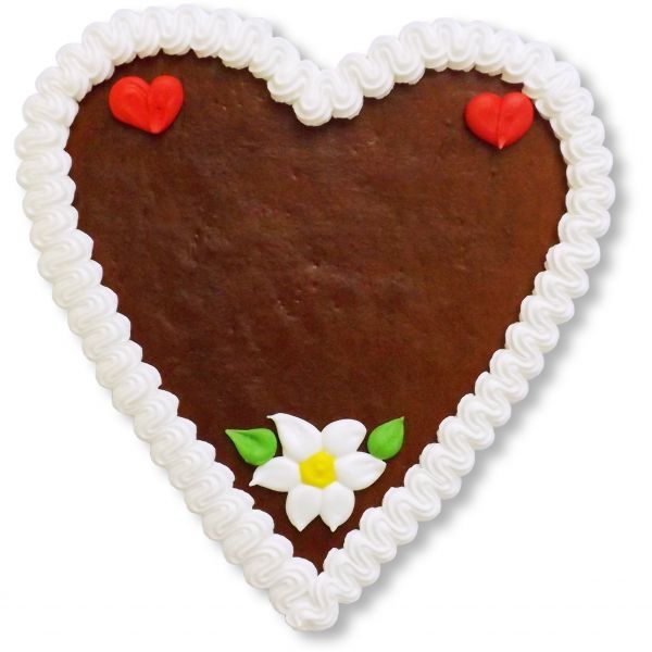 Lebkuchenherz Selber Beschriften Set - Design L7