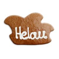 Vorschau: Lebkuchen Karnevalsmütze - undekoriert - 8cm - Helau