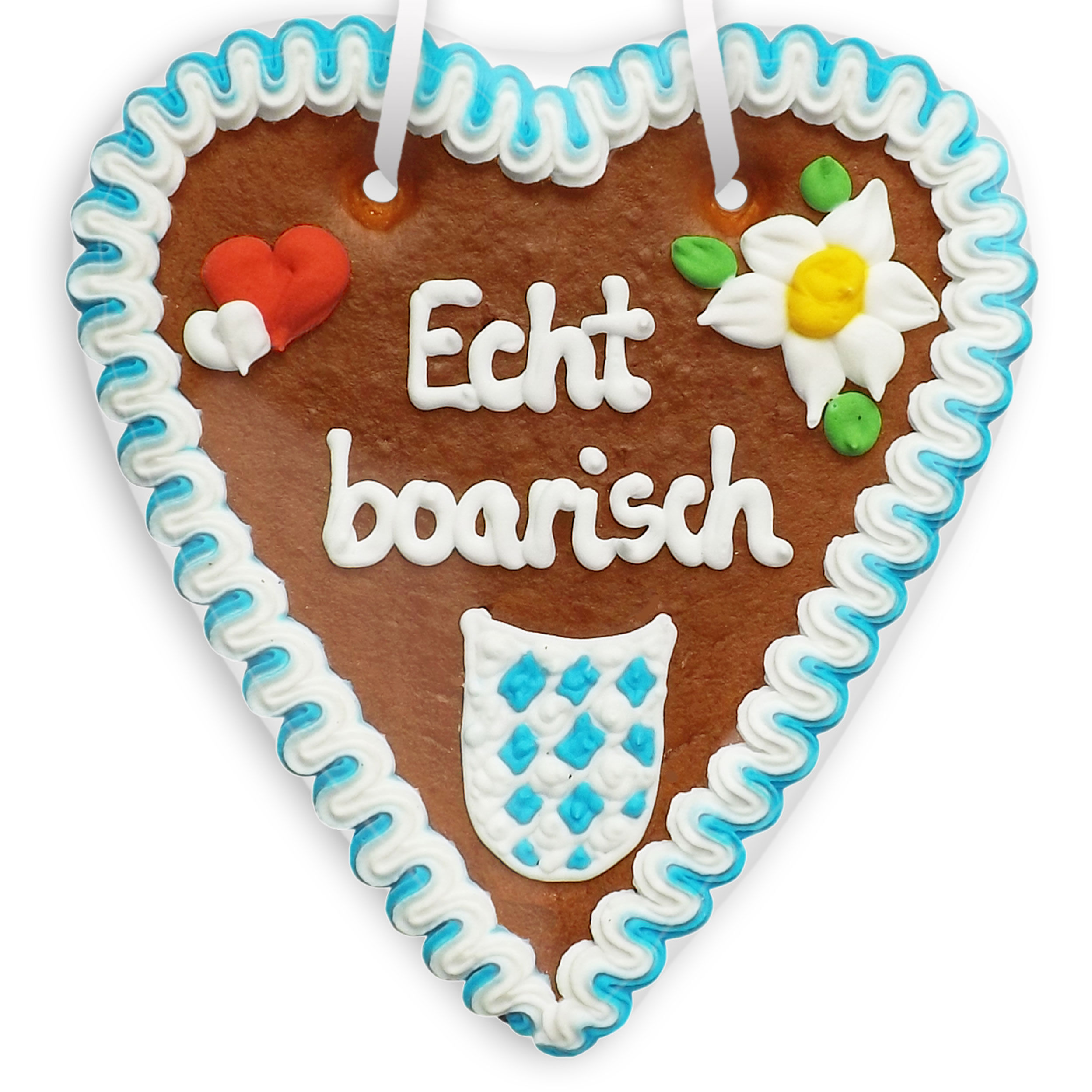 Lebkuchenherz 18cm -  Echt boarisch