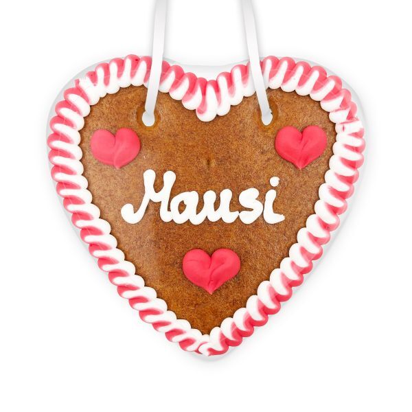 Lebkuchenherz 14cm - Mausi