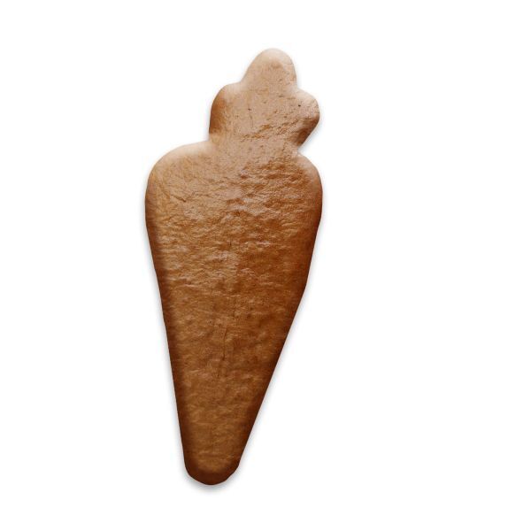 Lebkuchen Karotte Rohling ohne Alles - 20cm
